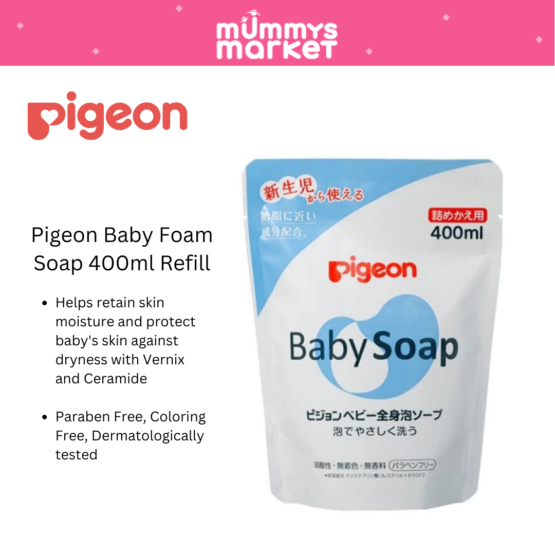 Pigeon Baby Foam Soap 400ml Refill (PG-1003827)